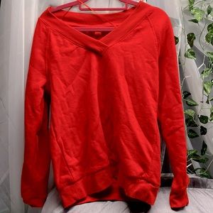 Red sweater